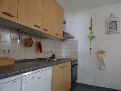 Küche/Küchenzeile in der Unterkunft Apartment in Kreischa 3123