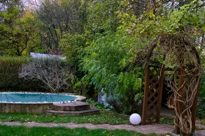 Ein Garten an der Unterkunft myCozyPlace - Zwei gemütliche Zimmer für Vier