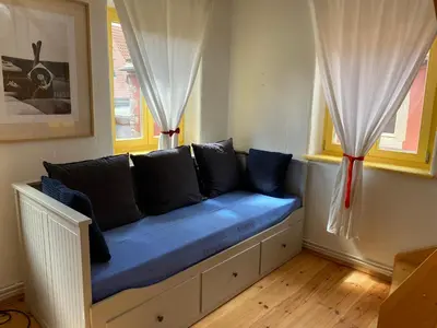 Ein Sitzbereich in der Unterkunft Urlaubshof Altkö
