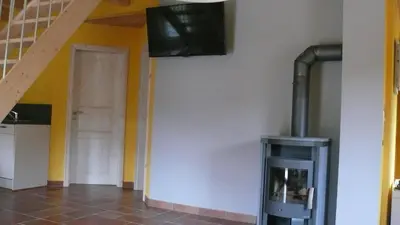 TV/Unterhaltungsangebot in der Unterkunft Ferienhaus am Sonnenhang