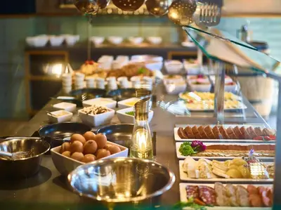 Essen im Hotel oder in der Nähe