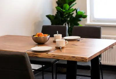 Grundriss der Unterkunft Innenstadt-Apartments Klinik Friedrichstadt