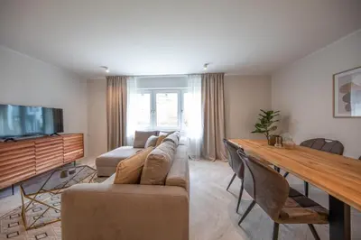 TV/Unterhaltungsangebot in der Unterkunft Innenstadt-Apartments Klinik Friedrichstadt