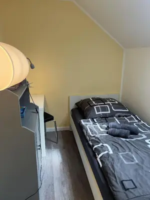 Ein Bett oder Betten in einem Zimmer der Unterkunft Studio Apartment Frühauf Geithain