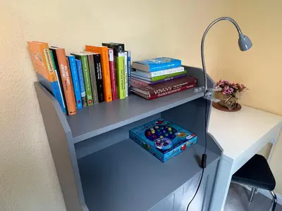 Die Bibliothek in der Ferienwohnung