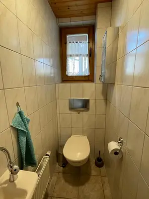 Ein Badezimmer in der Unterkunft Ferienwohnung Schneider