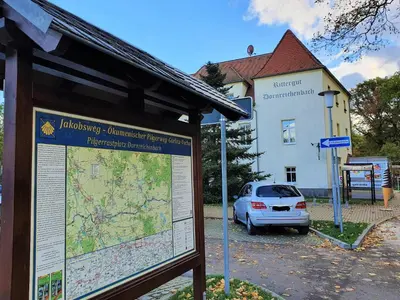 Grundriss der Unterkunft Wohnwagen am Rittergut Dornreichenbach