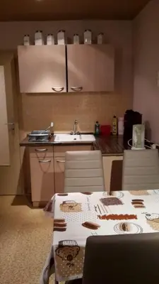 Küche/Küchenzeile in der Unterkunft Haus zur Sonne