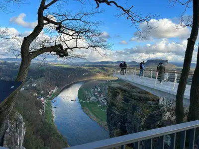 Naturlandschaft in der Nähe der Ferienwohnung
