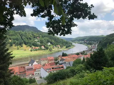 Naturlandschaft in der Nähe der Ferienwohnung