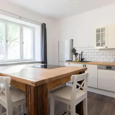 Urige Wohnung mit zwei Betten und genialer Küche