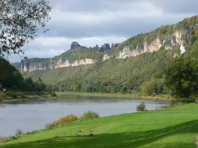 Naturlandschaft in der Nähe der Pension