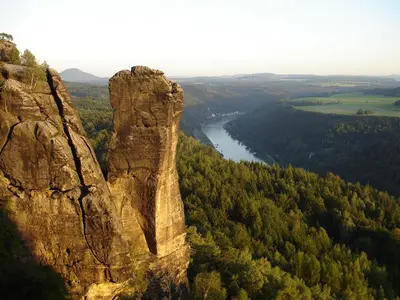 Naturlandschaft in der Nähe der Pension