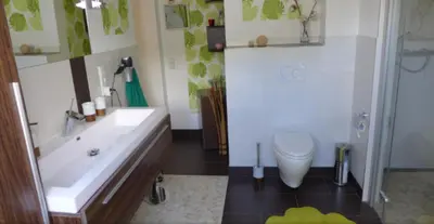 Ein Badezimmer in der Unterkunft Fewo Schimpf Pirna