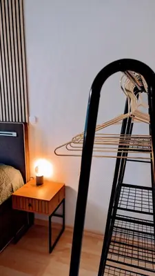 Grundriss der Unterkunft Rooftop Art Apartment, E-Roller,Ausblick,WLAN,TV, Netflix