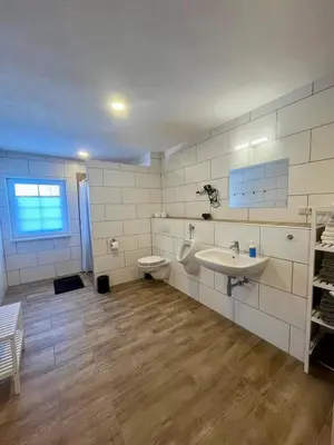 Ein Badezimmer in der Unterkunft Ferienwohnung Kornkäfer 3