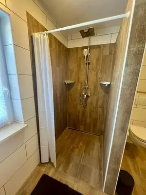 Ein Badezimmer in der Unterkunft Ferienwohnung Kornkäfer 3