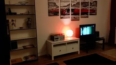 TV/Unterhaltungsangebot in der Unterkunft Ferienwohnung Paschke Chemnitz Schönau