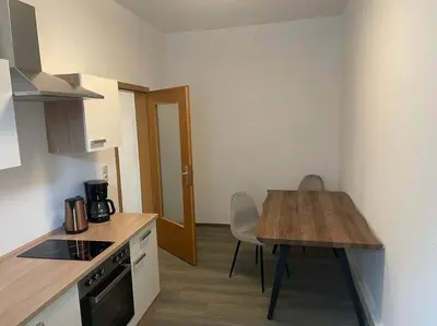 Küche/Küchenzeile in der Unterkunft Ferienwohnung 3S Real Estate