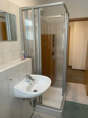 Ein Badezimmer in der Unterkunft Ferienwohnung 3S Real Estate