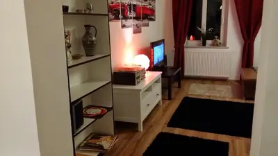 Küche/Küchenzeile in der Unterkunft Ferienwohnung Rosie