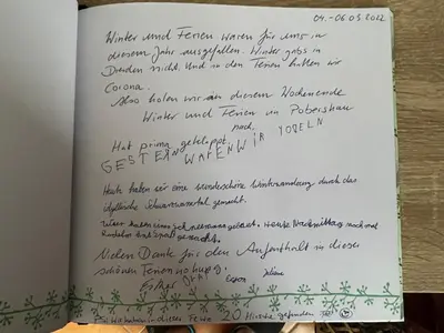 Grundriss der Unterkunft Ferienwohnung Pobershau