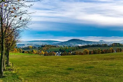 Naturlandschaft in der Nähe der Ferienwohnung