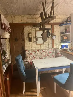 Küche/Küchenzeile in der Unterkunft Ferienwohnung „ Hospitalhütte“
