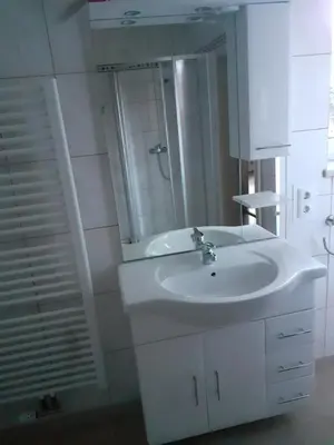Ein Badezimmer in der Unterkunft HAUS ZUR SONNE