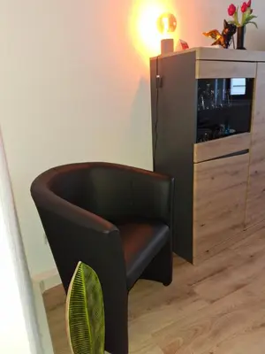 Küche/Küchenzeile in der Unterkunft City-Appartement Pirna
