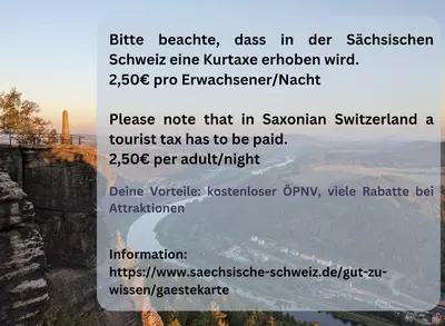 Naturlandschaft in der Nähe der Ferienwohnung