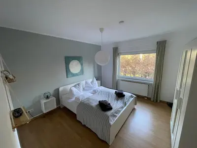 Ein Bett oder Betten in einem Zimmer der Unterkunft WaldmeisterInn