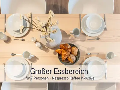 Essen in der Ferienwohnung oder in der Nähe