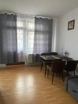 Ein Sitzbereich in der Unterkunft A&A Apartments