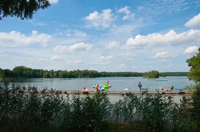 Naturlandschaft in der Nähe des Ferienhauses