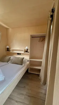 Ein Bett oder Betten in einem Zimmer der Unterkunft Haus Schnatterinchen