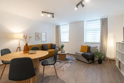 Grundriss der Unterkunft Benville Dresden - Großer Garten - Modern -WLAN