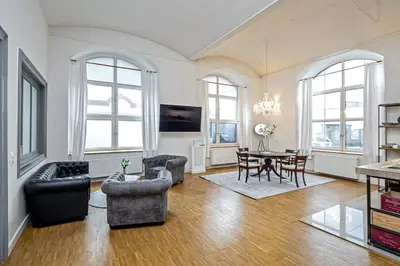 TV/Unterhaltungsangebot in der Unterkunft Loft im Denkmal N°2