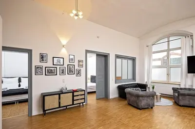 TV/Unterhaltungsangebot in der Unterkunft Loft im Denkmal N°2