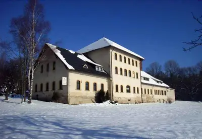 Apartment Sayda 3 im Winter