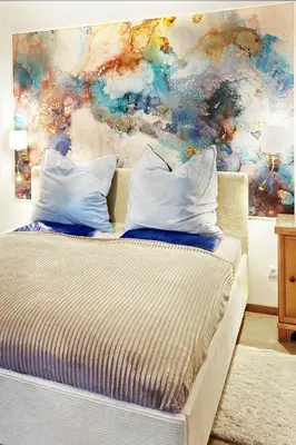 Ein Bett oder Betten in einem Zimmer der Unterkunft Ankommen und wohlfühlen! 124 qm in Altstadt-Nähe