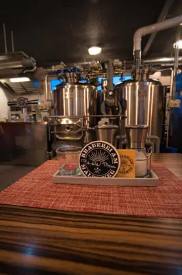Küche/Küchenzeile in der Unterkunft Ferienwohnung an der Brauerei Mittelndorf