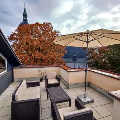Naturlandschaft in der Nähe der Ferienwohnung