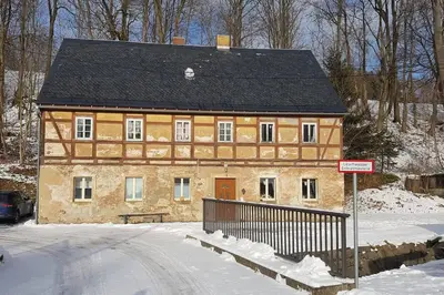 Großes Charmantes Ferienhaus in Nassau im Winter