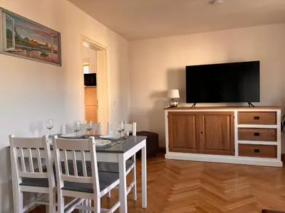 TV/Unterhaltungsangebot in der Unterkunft Ferienwohnung Freital-City