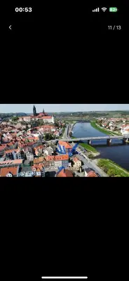 Ein allgemeiner Blick auf Meißen oder ein Stadtblick von der Ferienwohnung aus