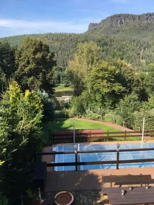 Naturlandschaft in der Nähe der Ferienwohnung