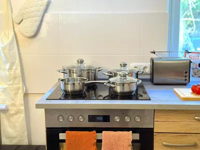 Küche/Küchenzeile in der Unterkunft Boutique Apartment • Zentrum • Netflix • Parkplatz