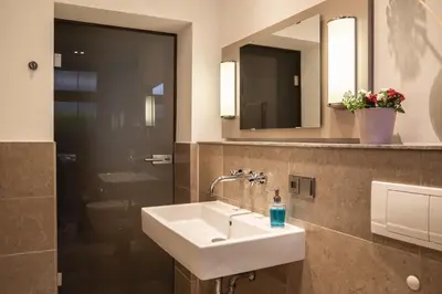 Ein Badezimmer in der Unterkunft athome IHR Apartment