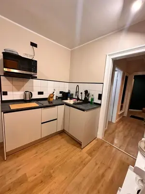 Küche/Küchenzeile in der Unterkunft Entspannung pur in Dresden